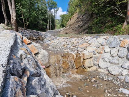 Sanacijska obnova vodotokov in hudournikov po poplavah (4)